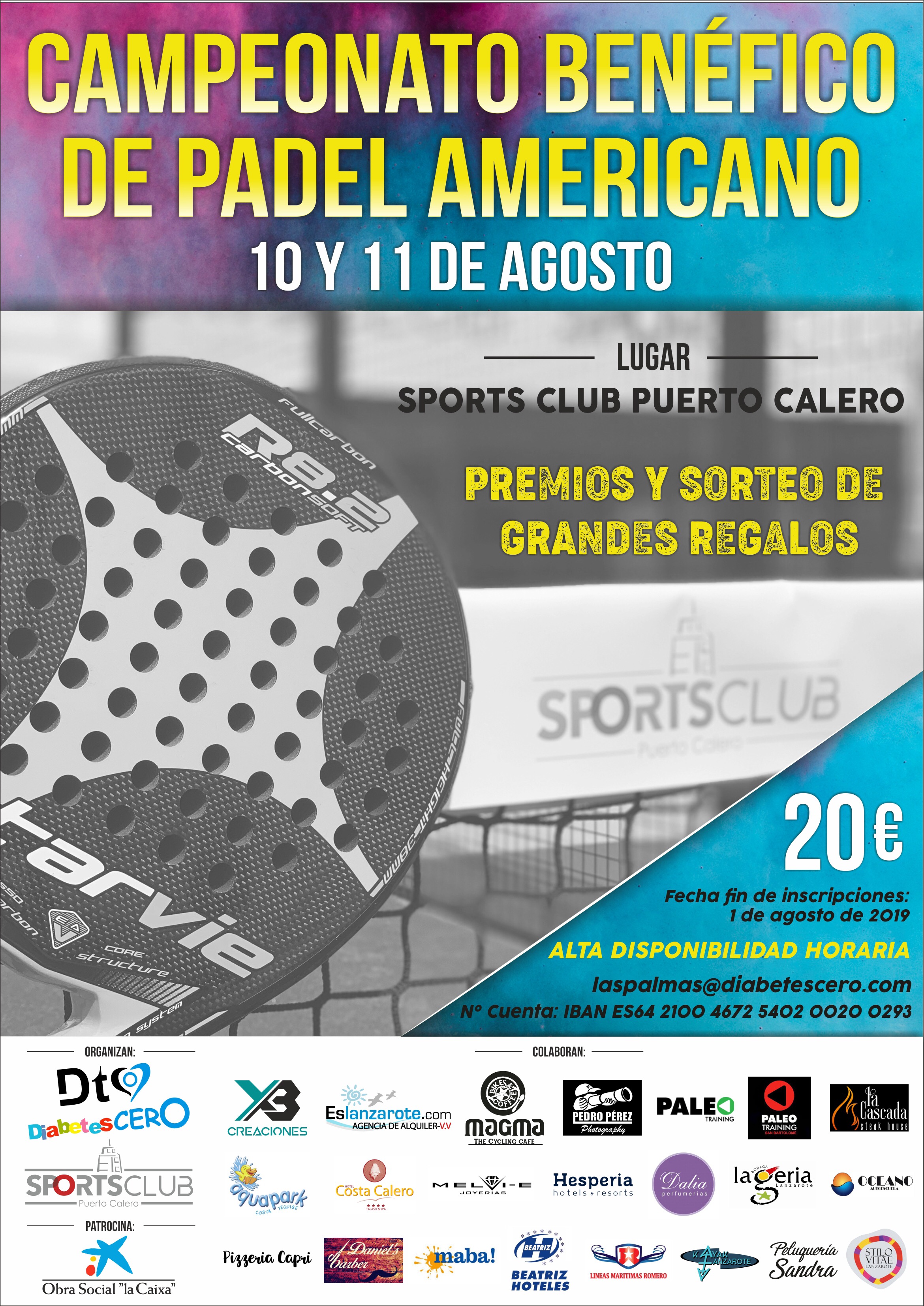 Torneo Benéfico de Pádel Americano